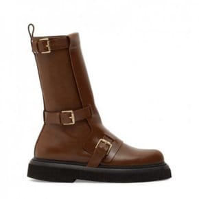 20mm Buckleboots 레더 톨 부츠 신발 7180714 여성