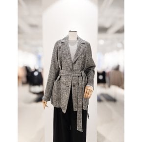 [파주점] [더아이잗컬렉션]입체 텍스처 벨트 포인트 자켓 CR3A0JK861