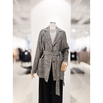 아이잗컬렉션 [파주점] [더아이잗컬렉션]입체 텍스처 벨트 포인트 자켓 CR3A0JK861