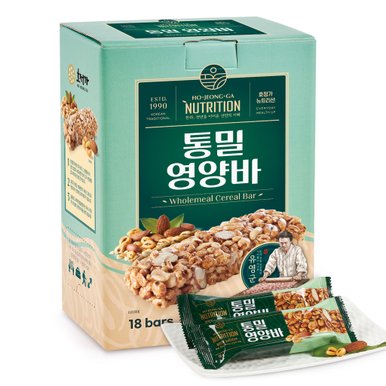 통밀영양바 (18개입) / 통곡물 영양간식 시리얼바