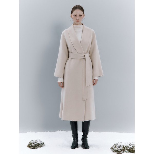 Elina silk-cashmere coat(3colors)