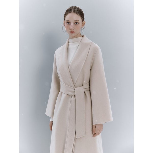 Elina silk-cashmere coat(3colors)