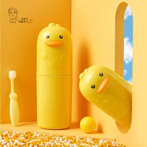 1+1 베베덕 여행용 휴대용 칫솔케이스 칫솔통 보관 케이스 양치컵
