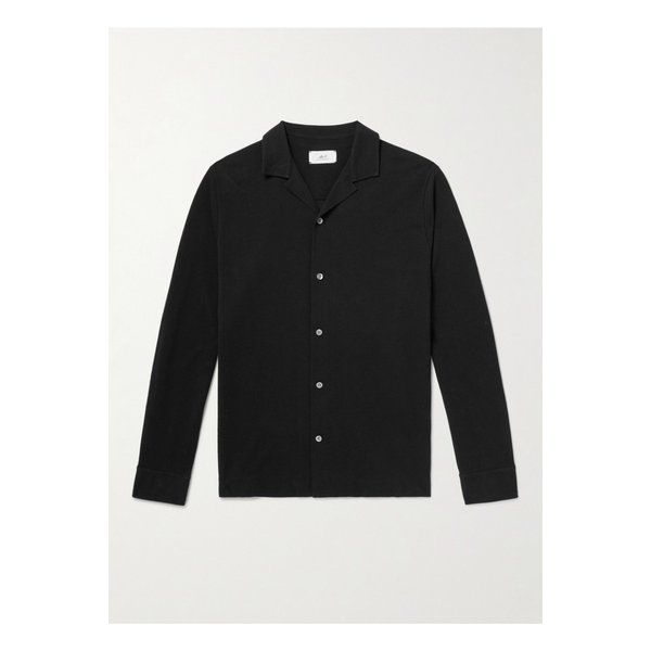 미스터 피 캠프 칼라 코튼 피케 셔츠 46376663162890134