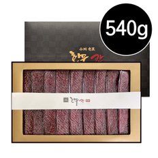 칸 수제 한우육포 선물세트 540g(60gx9개)/쇼핑백증정