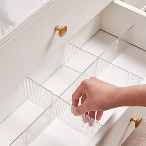 오너클랜 가정용 DIY 투명 서랍 칸막이 파티션(4p)
