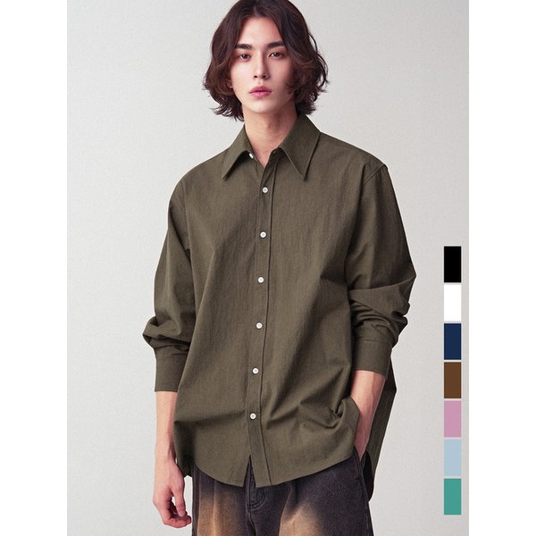 뮤트톤 옥스퍼드 시티보이 셔츠_7Colors