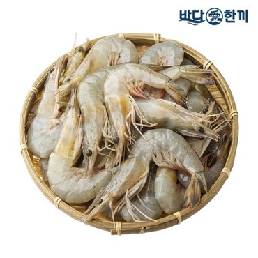  바다애한끼 자연산 대하 냉동 1kg 3140미내외