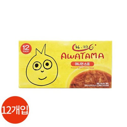 동결건조 아와타마 프렌치어니언 스프 10.9g x 12개
