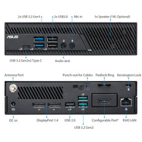 MiniPC PB63-B-B50199MH i5-14500 (64GB 램/1TB M.2 Gen4 SSD)  인텔 14세대 i5-14500 CPU 장착 미니PC