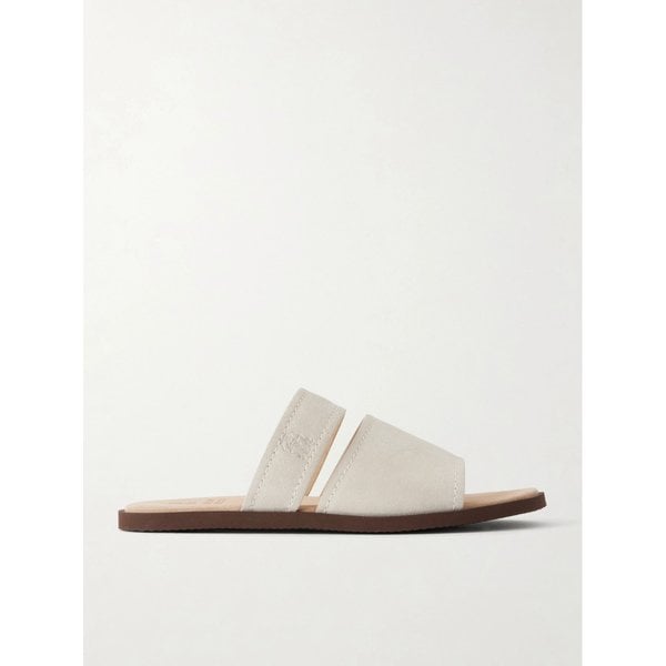 브루넬로쿠치넬리 스웨이드 샌들 46376663163130215