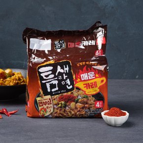 틈새라면 매운카레 200g*4