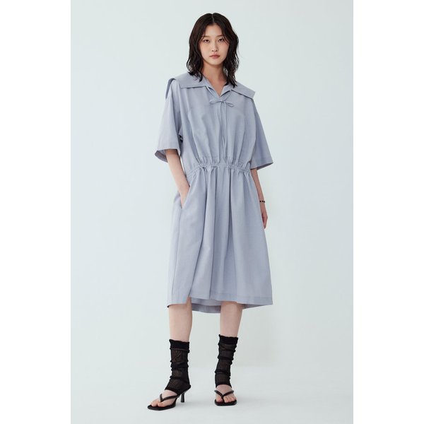 변형카라 가슴포켓 원피스 9105241140052