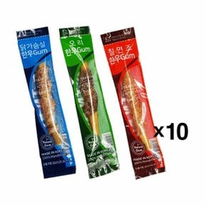 내추럴EX 한우껌 1p X10 애견 치석 껌 수제간식 육포 (WB68C9C)