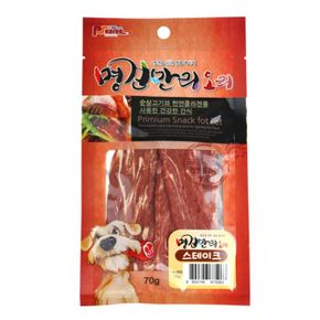 순살 반려 오리고기 애견간식 테이크 70g X ( 4매입 )