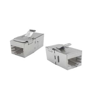 STP 전용 키스톤형 커플러 I형 CAT.6A RJ45 X ( 2매입 )