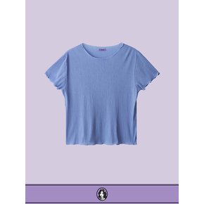 Pleats Shirring T - Sky