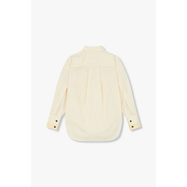 레이어드 로고 커프스 셔츠 EN15107013000