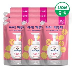 아이깨끗해 핸드워시 200ml 리필 x 9개