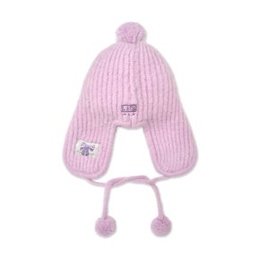 (공식)26FW 여아 모헤어 이어플랩 비니 BOS (Lavender) 7FBNB0766-43LDS