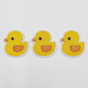 동물 캐릭터 노란 병아리 미니 와펜 리폼재료