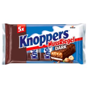 노퍼스 Knoppers 헤이즐넛 카라멜 다크 초콜릿 바 5개 200g