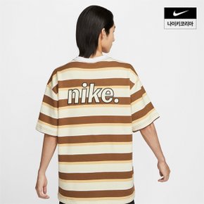 맨즈 나이키 스포츠웨어 프렌치 테리 반팔 탑 NIKE HJ6781-281