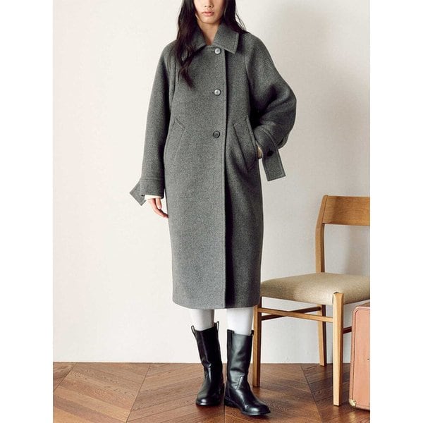 Signature Volume Silhouette Coat  Grey (KE5X30M023)