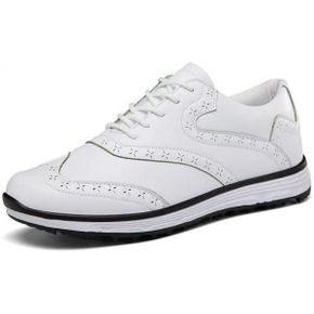 일본 데상트 남성 골프화 1829306 N gaji F2196 Mens Golf Shoes Lightweight Spikeless NonSlip