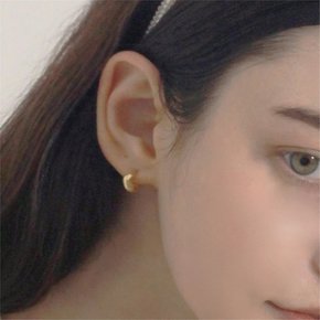 [4/10 예약배송][하스] Bold square earrings_BF004