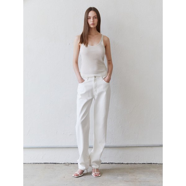 RACERBACK SLEEVELESS_LIGHT BEIGE