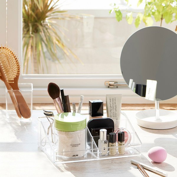 투명 깔끔 아크릴 칸칸 화장품 수납함 J52N903106400