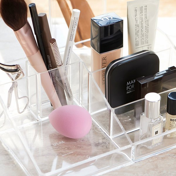투명 깔끔 아크릴 칸칸 화장품 수납함 J52N903106400