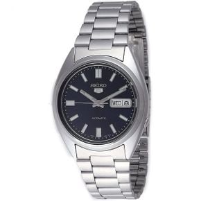 독일 세이코 시계 Seiko Mens Blue 스테인리스 스틸 Automatic Dial 워치 SNXS77K1 Bracelet 167