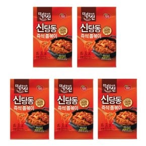 동원 떡볶이의신 신당동 즉석쫄볶이 397g (2인분) x 5개 맛있는 간식