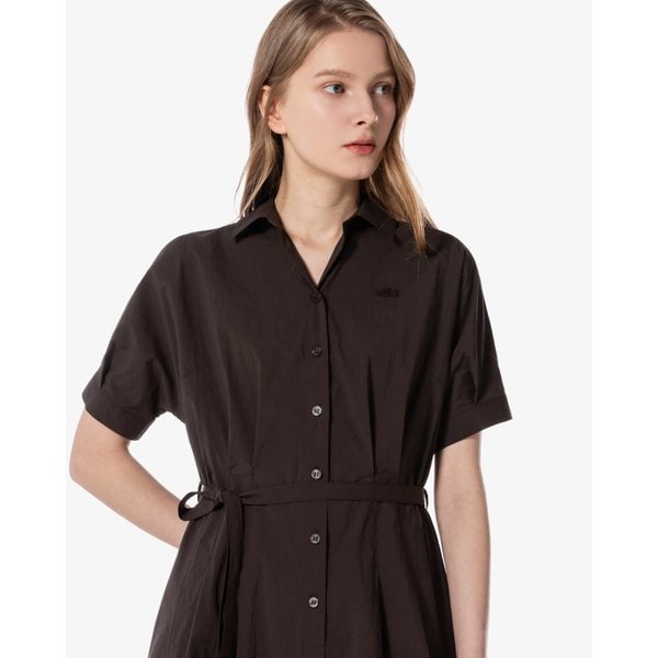 [시흥점] 플레어 반팔 셔츠 드레스 EF136E-55G