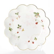 [WEDGWOOD] 웨지우드 와일드 스트로베리 페탈 트레이 접시 24cm