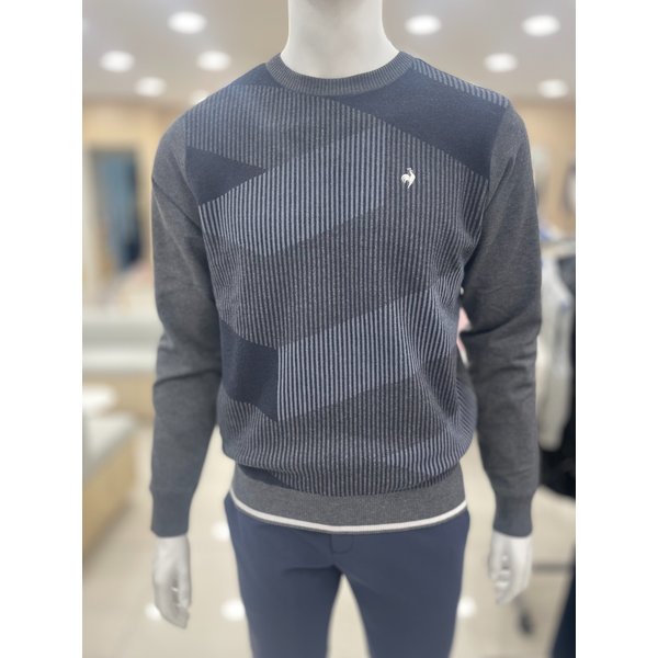 [여주점] _남성 GEOMETRIC 패턴 스웨터 GP421MKPN1 DMGR