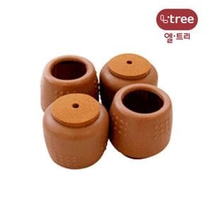 셀프집수리 의자발캡1 엠보 24mm 4입