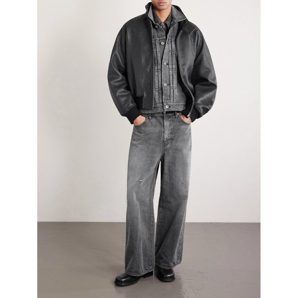비욘덱스 디스트레스드 데님 재킷 46376663162959957