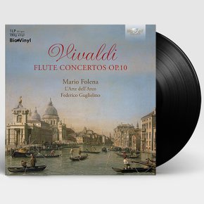 ANTONIO VIVALDI - FLUTE CONCERTOS OP.10/ MARIO FOLENA 180G LP 비발디: 플루트 협주곡 - 마리