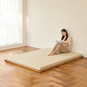 착붙 천연라텍스 매트리스 토퍼 5cm LK 하드