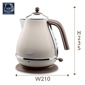 델롱기(DeLonghi)  전기 케틀 아이코나 빈티지  돌체 베이지 1.0L