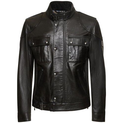 [해외배송] 23 F/W BELSTAFF GANGSTER WAXED 레더 자켓 B0060511982