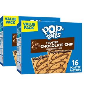  [해외직구] Pop-Tarts 팝타르트 초콜릿 칩 토스터 페이스트리 16입 2팩