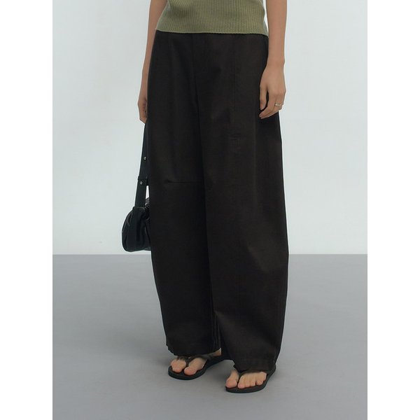 Aven Curve Wide Pants_Black