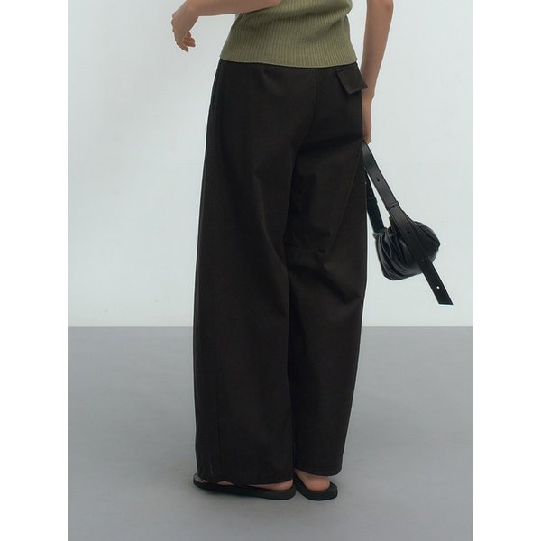 Aven Curve Wide Pants_Black