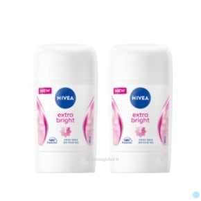 니베아 땀 보송 스틱 데오드란트 브라이트 50ml X2개