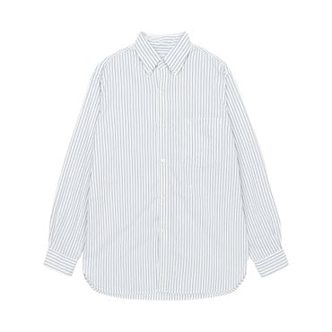 나나미카 스트라이프 남성 셔츠  S25SG090E WHITE