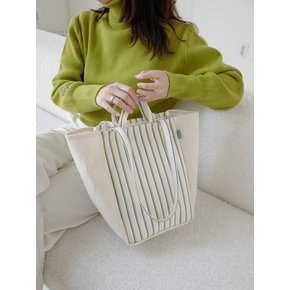 Double Stripe Bag (Beige)